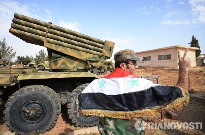 Cận cảnh cuộc sống binh sỹ Syria ở tiền tuyến - ảnh 7