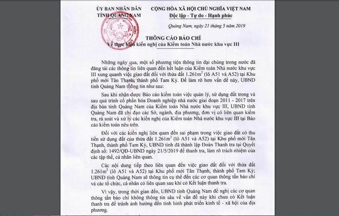 Đề nghị 'không thông tin sâu' vụ mua bán đất vàng của vợ nguyên bí thư tỉnh ủy - ảnh 1