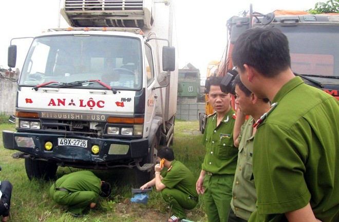 Bắt xe tải đâm chết người rồi rồ ga bỏ chạy cả 80km - ảnh 2