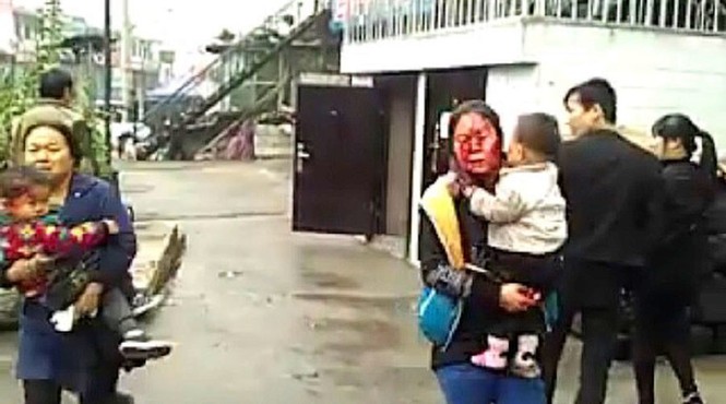 Nổ tòa nhà ở Trung Quốc, hàng trăm người thương vong - ảnh 2