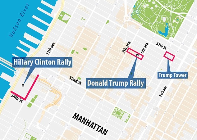 New York điều lượng cảnh sát lớn nhất lịch sử bảo vệ bầu cử - ảnh 1