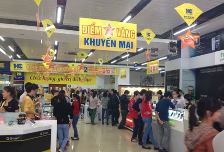 200 gian hàng tham gia “Tháng khuyến mại Hà Nội 2016” - ảnh 1