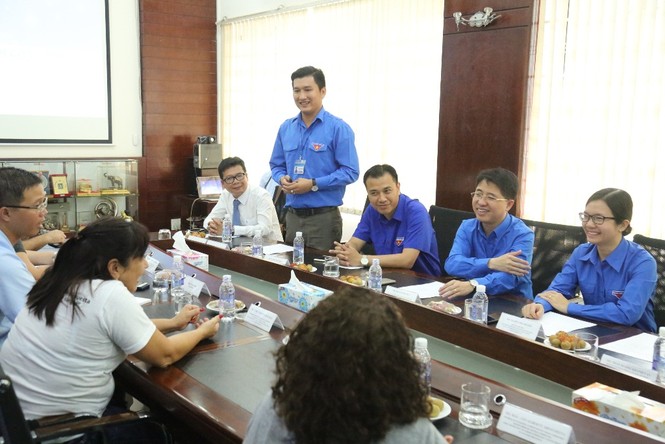 Đoàn đại biểu cấp cao T.Ư Đoàn Cuba làm việc với Thành Đoàn TPHCM - ảnh 1