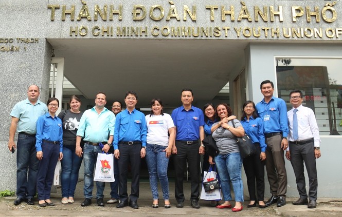 Đoàn đại biểu cấp cao T.Ư Đoàn Cuba làm việc với Thành Đoàn TPHCM - ảnh 6