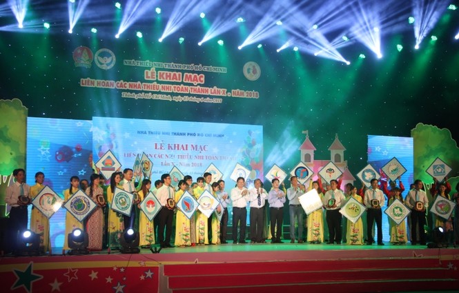 Khai mạc Liên hoan các nhà thiếu nhi toàn TPHCM năm 2018 - ảnh 1