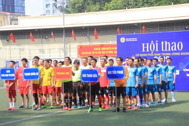 Sôi nổi hội thao Cơ quan phía Nam Trung ương Đoàn năm 2019 - ảnh 2