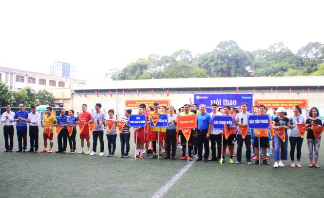 Sôi nổi hội thao Cơ quan phía Nam Trung ương Đoàn năm 2019 - ảnh 1