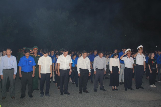 Sinh viên, hội viên toàn quốc tri ân những anh hùng liệt sỹ Côn Đảo - ảnh 2