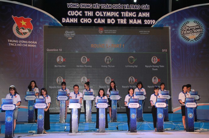Nguyễn Hà Linh đoạt giải nhất cuộc thi Olympic tiếng Anh cho cán bộ trẻ năm 2019 - ảnh 3