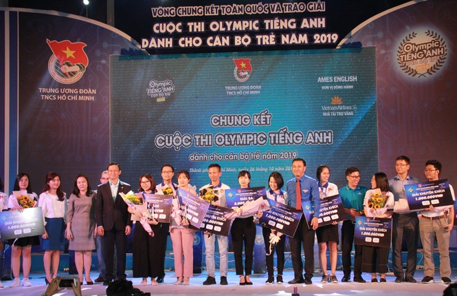 Nguyễn Hà Linh đoạt giải nhất cuộc thi Olympic tiếng Anh cho cán bộ trẻ năm 2019 - ảnh 12