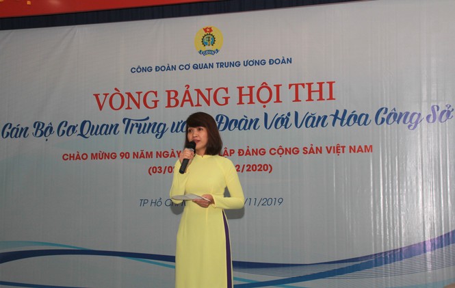 Vui tươi hội thi Văn hóa công sở Cơ quan T.Ư Đoàn - ảnh 2