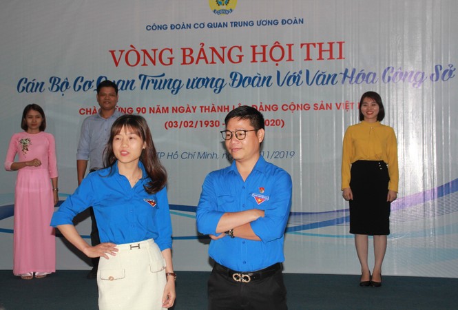 Vui tươi hội thi Văn hóa công sở Cơ quan T.Ư Đoàn - ảnh 4