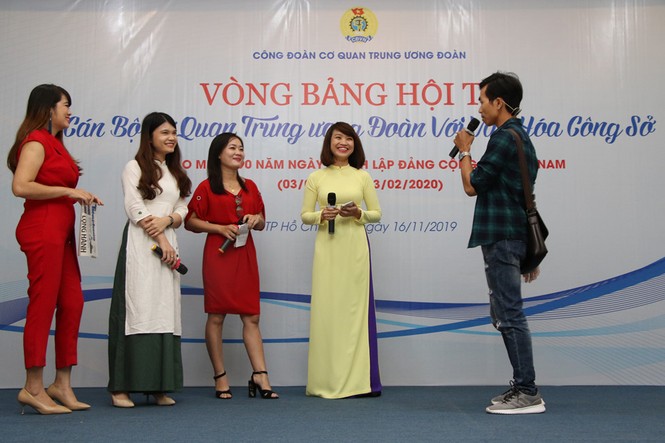 Vui tươi hội thi Văn hóa công sở Cơ quan T.Ư Đoàn - ảnh 1