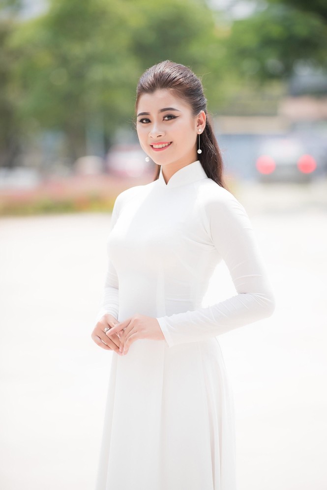 Á khôi Duyên dáng Áo dài TPHCM dự thi Hoa hậu Việt Nam - ảnh 2
