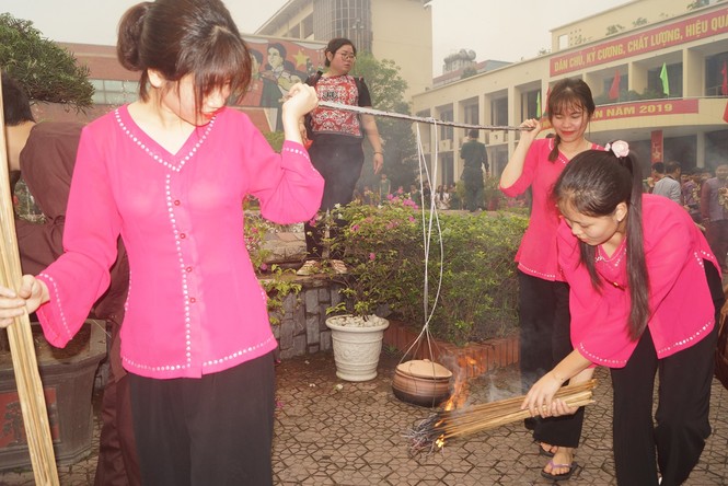 Rộn ràng Ngày hội thanh niên 2019 ở Học viện Kỹ thuật Quân sự - ảnh 9