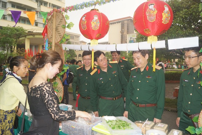 Rộn ràng Ngày hội thanh niên 2019 ở Học viện Kỹ thuật Quân sự - ảnh 11