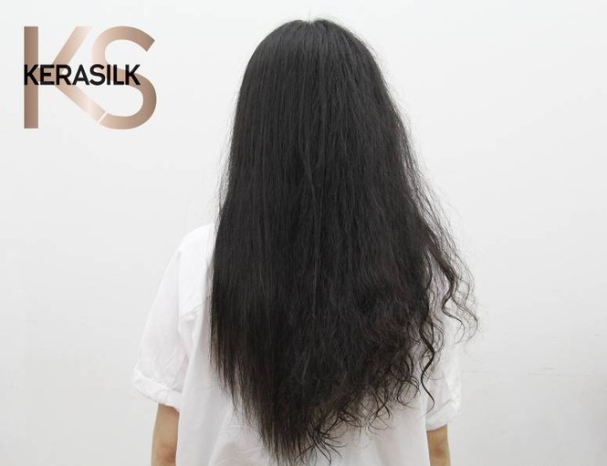 Biến hóa hấp duỗi Keratin Kerasilk trong Salon - ảnh 1