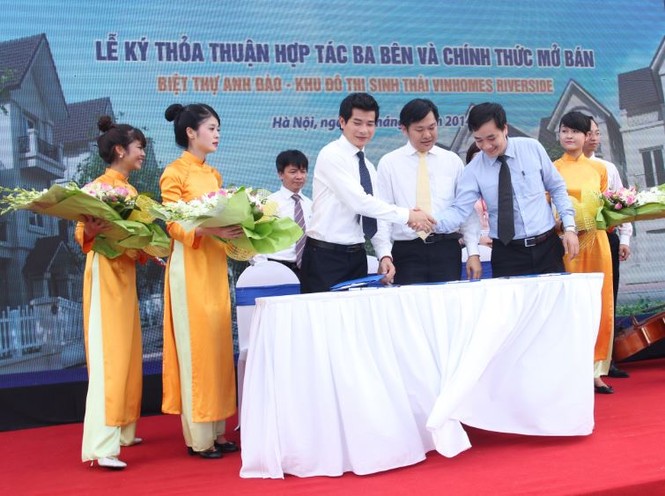 Vinhomes – STDA – Techcombank ký kết hợp tác phân phối biệt thự Anh Đào - ảnh 2