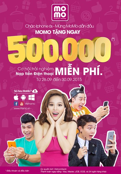 MoMo tặng 500.000 cơ hội trải nghiệm 'Nạp tiền điện thoại miễn phí' - ảnh 1