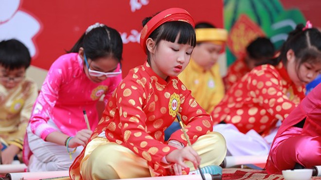 Học sinh Vinschool tổ chức hội xuân mang dấu ấn lãnh đạo tự thân - ảnh 1