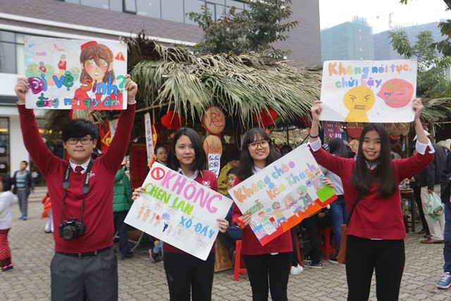 Học sinh Vinschool tổ chức hội xuân mang dấu ấn lãnh đạo tự thân - ảnh 4