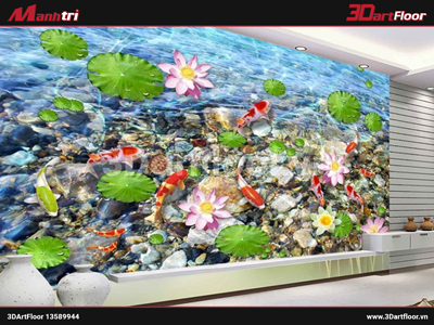 tranh tường 3D - ảnh 4