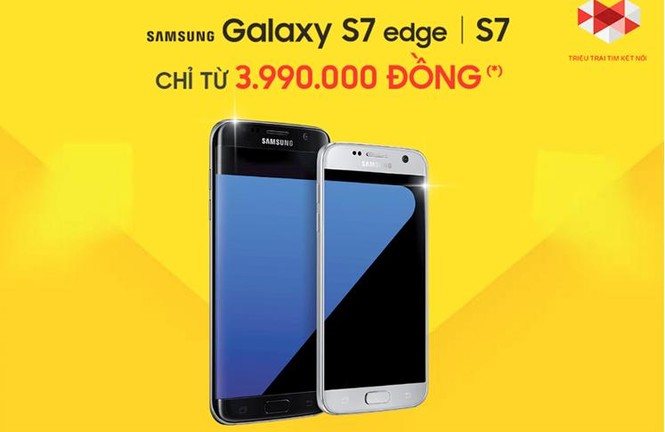 Samsung Galaxy S7/S7 Edge giá cực “sốc” tại showroom MobiFone - ảnh 1