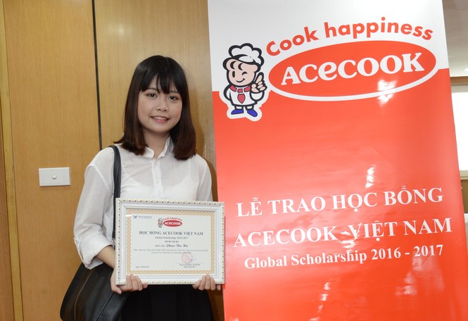 Acecook Việt Nam trao 60 suất học bổng cho sinh viên - ảnh 3