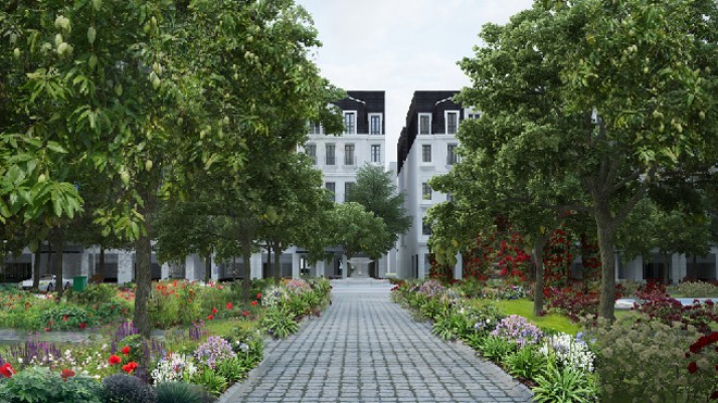 Nhà phố Belleville Hà Nội – Cú hích thị trường BĐS Hà Nội cuối năm 2016 - ảnh 1