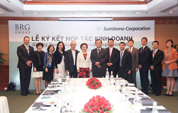 BRG và Sumitomo ký kết hợp tác kinh doanh - ảnh 1