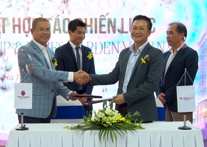 Cengroup và Times Garden Việt Nam ký kết hợp tác chiến lược - ảnh 1