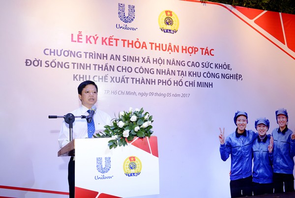 Unilever hỗ trợ 12 tỷ đồng chăm lo đời sống công nhân TP.HCM - ảnh 2