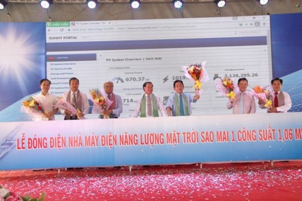 Lễ đóng điện Nhà máy điện mặt trời lớn nhất Việt Nam - ảnh 2