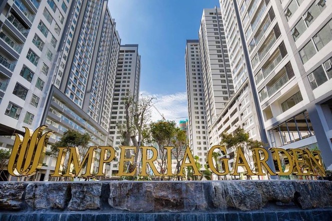 ‘Thâm nhập’ đại công trường dự án Imperia Garden - ảnh 1