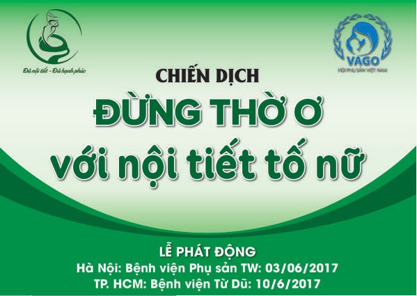 Phát động chiến dịch 'Đừng thờ ơ với nội tiết tố nữ' - ảnh 1