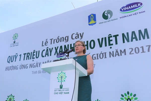 Vinamilk trồng hơn 110.000 cây xanh tại Bà Rịa Vũng Tàu - ảnh 1