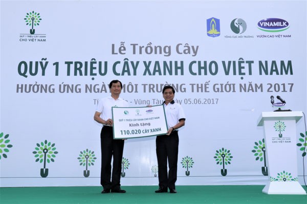Vinamilk trồng hơn 110.000 cây xanh tại Bà Rịa Vũng Tàu - ảnh 3