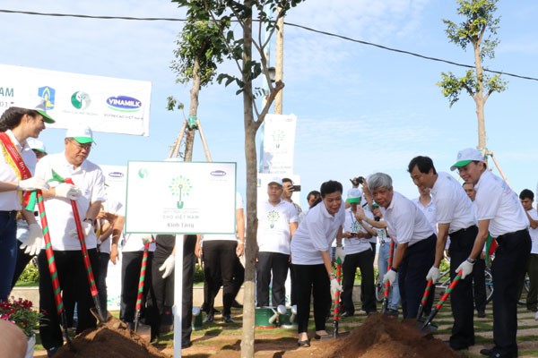 Vinamilk trồng hơn 110.000 cây xanh tại Bà Rịa Vũng Tàu - ảnh 4