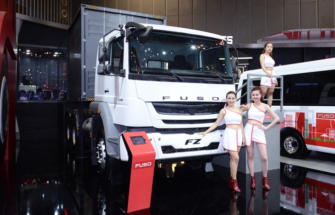 Fuso mạnh mẽ với các mẫu xe tải tại Vietnam Motor Show 2017 - ảnh 4