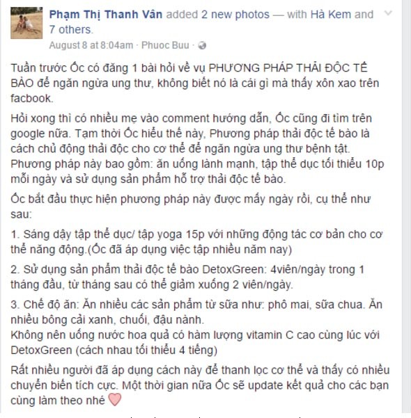 Bí quyết ngăn ngừa ung bướu của Ốc Thanh Vân cho cả gia đình - ảnh 2