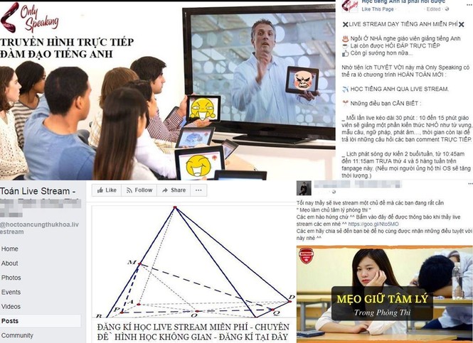 Bí kíp học online trên Facebook siêu tiết kiệm với 4G MobiFone - ảnh 1