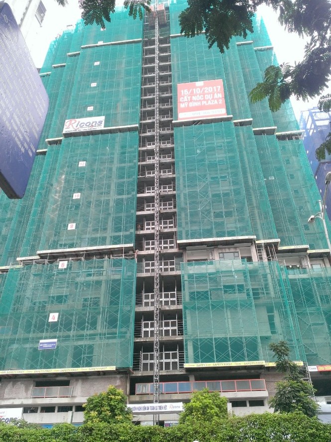 Chính thức cất nóc dự án Mỹ Đình Plaza 2 vào 15/10 - ảnh 1
