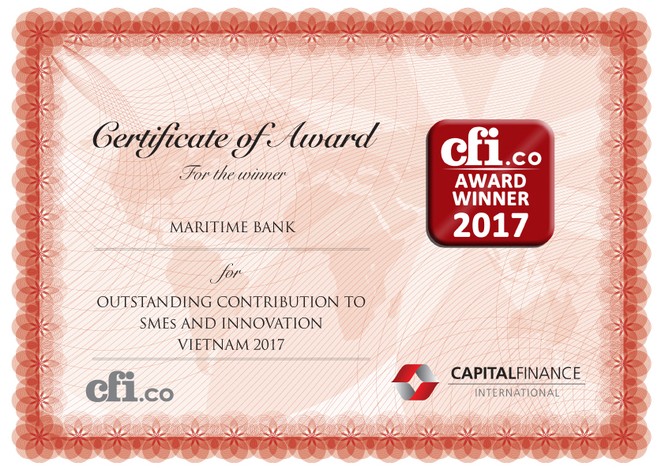 Maritime Bank liên tiếp nhận 4 giải thưởng quốc tế - ảnh 5