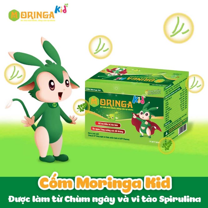 Cốm Moringa Kid - Trợ thủ đắc lực của mẹ giúp bé tăng cân an toàn - ảnh 3