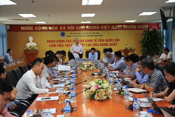 Ủy ban Kinh tế Quốc hội làm việc tại BSR - ảnh 1