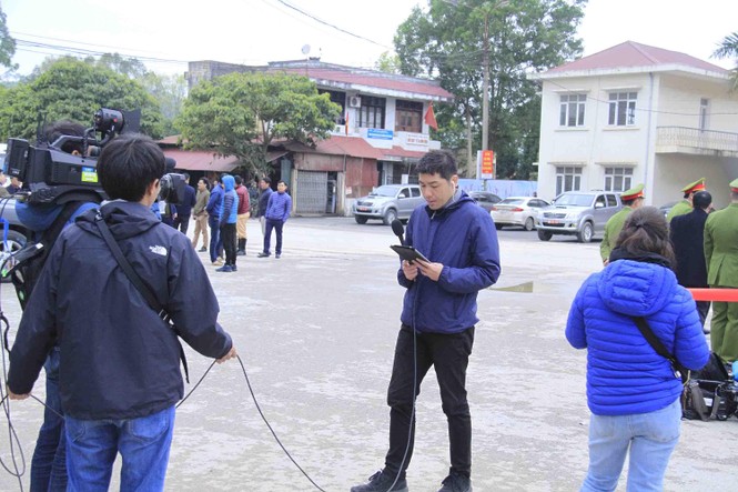 Hàng trăm nhà báo quốc tế túc trực ở ga Đồng Đăng - ảnh 4