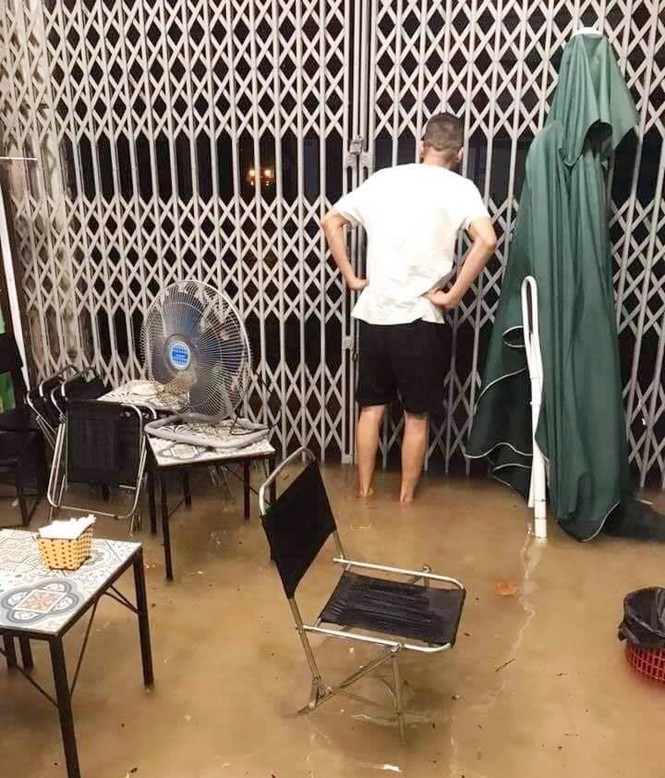 Mưa lớn nhiều giờ, thành phố Thái Nguyên ngập nặng - ảnh 7