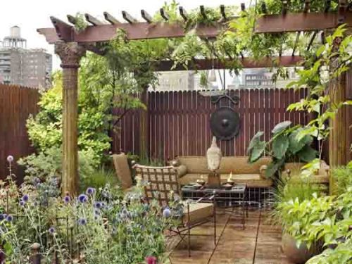 Biến sân thượng thành khu vườn xanh ngắt - ảnh 5