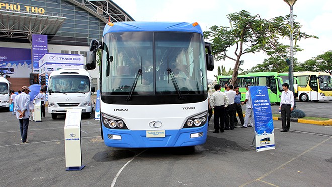 Thaco giới thiệu xe bus ghế ngồi mới - ảnh 2