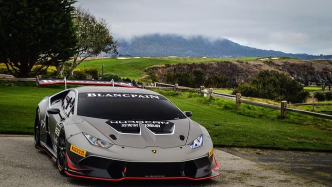 Lóa mắt vì Lamborghini Huracán LP610-4 Super Trofeo - ảnh 1